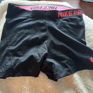 black nike pros